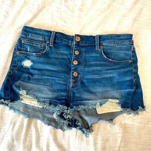 American Eagle high rise shorts